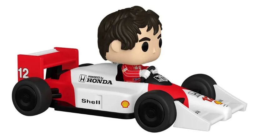 Funko Pop! Rides – Ayrton Senna no Carro #12 🏁🇧🇷