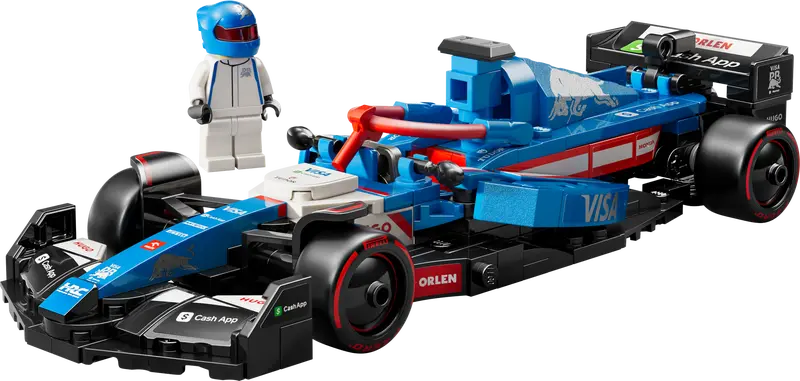 LEGO® Speed Champions Visa Cash App RB F1® Team (77246) – Carro de Fórmula 1