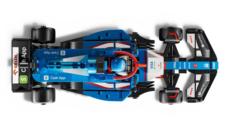 LEGO® Speed Champions Visa Cash App RB F1® Team (77246) – Carro de Fórmula 1