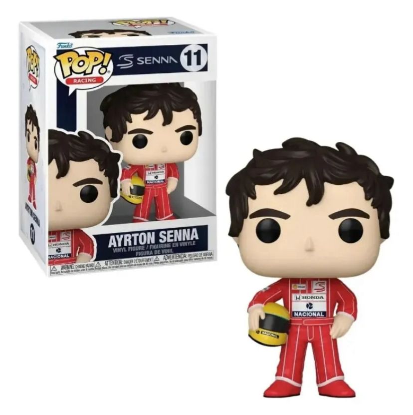 Funko Pop! Racing – Ayrton Senna #11 🏁🇧🇷