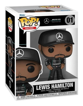Funko Pop! Racing – Lewis Hamilton (Mercedes-AMG Petronas) #01 🏁✨