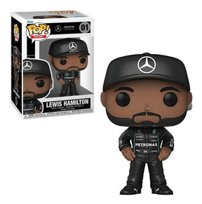 Funko Pop! Racing – Lewis Hamilton (Mercedes-AMG Petronas) #01 🏁✨