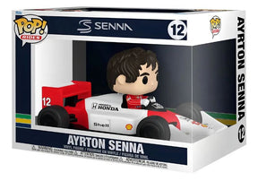 Funko Pop! Rides – Ayrton Senna no Carro #12 🏁🇧🇷