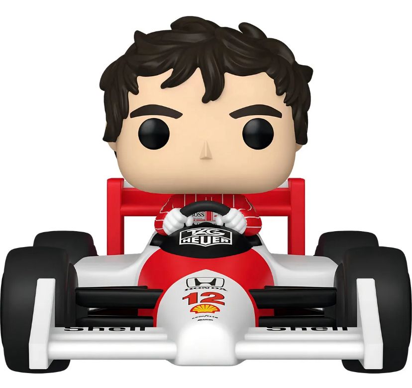 Funko Pop! Rides – Ayrton Senna no Carro #12 🏁🇧🇷