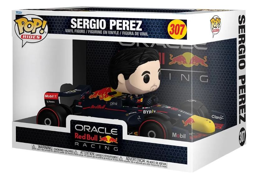 Funko Pop! Rides – Sergio Pérez (Oracle Red Bull Racing) #307 🏎️🔥