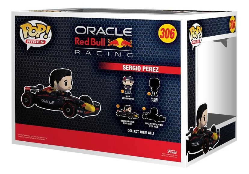 Funko Pop! Rides – Sergio Pérez (Oracle Red Bull Racing) #307 🏎️🔥