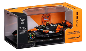 Miniatura F1 McLaren – MCL39 (Australian GP 2025) 1:43 🧡🏁